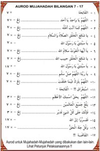 mujahadah 717